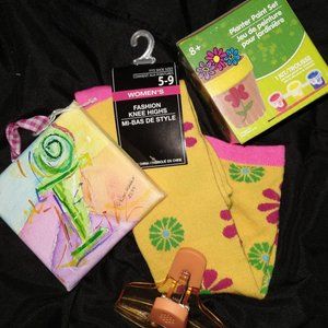 Flower Power Sock Bundle NWT